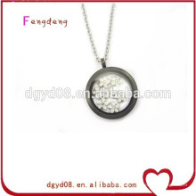 high quality 316L stainless steel floating locket pendant from professional locket manufacturer